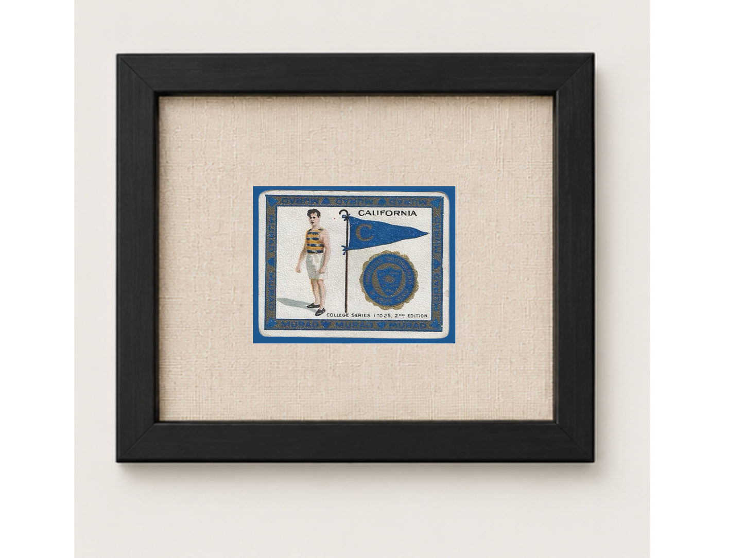 Vintage UCLA Tobacco Card
