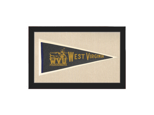 Vintage West Virginia Pennant