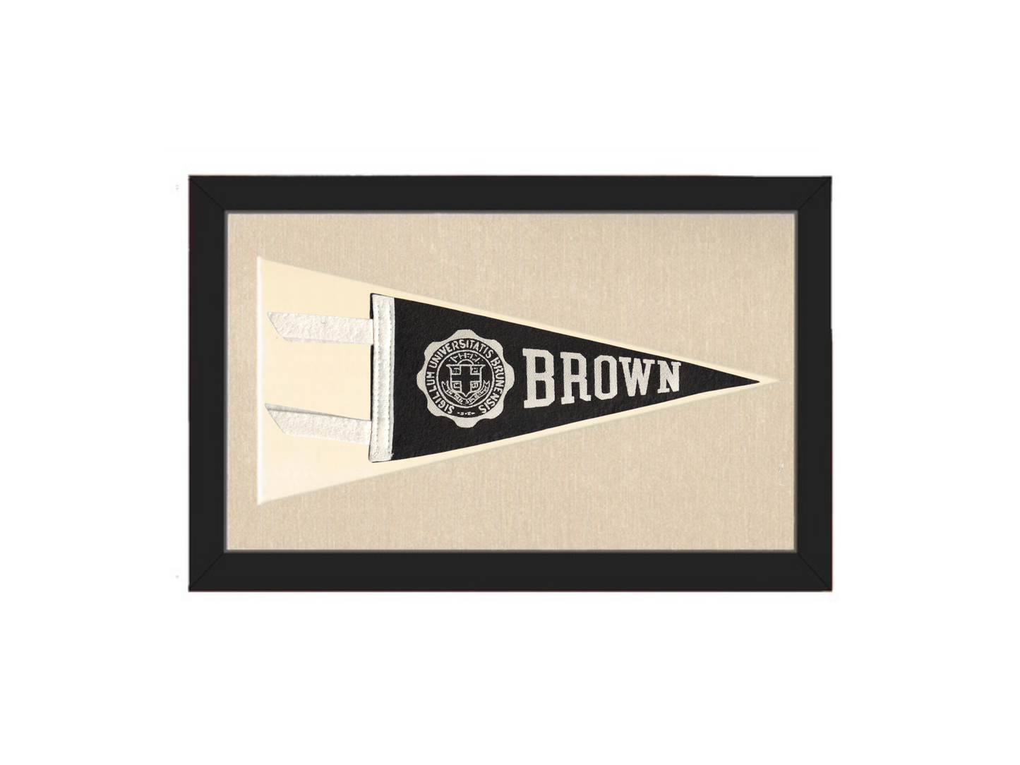 Vintage Brown Pennant