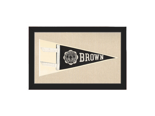 Vintage Brown Pennant