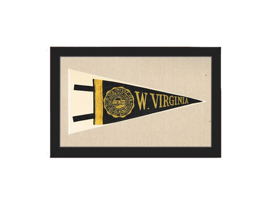 Vintage West Virginia Pennant