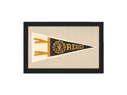 Vintage Regis College Pennant