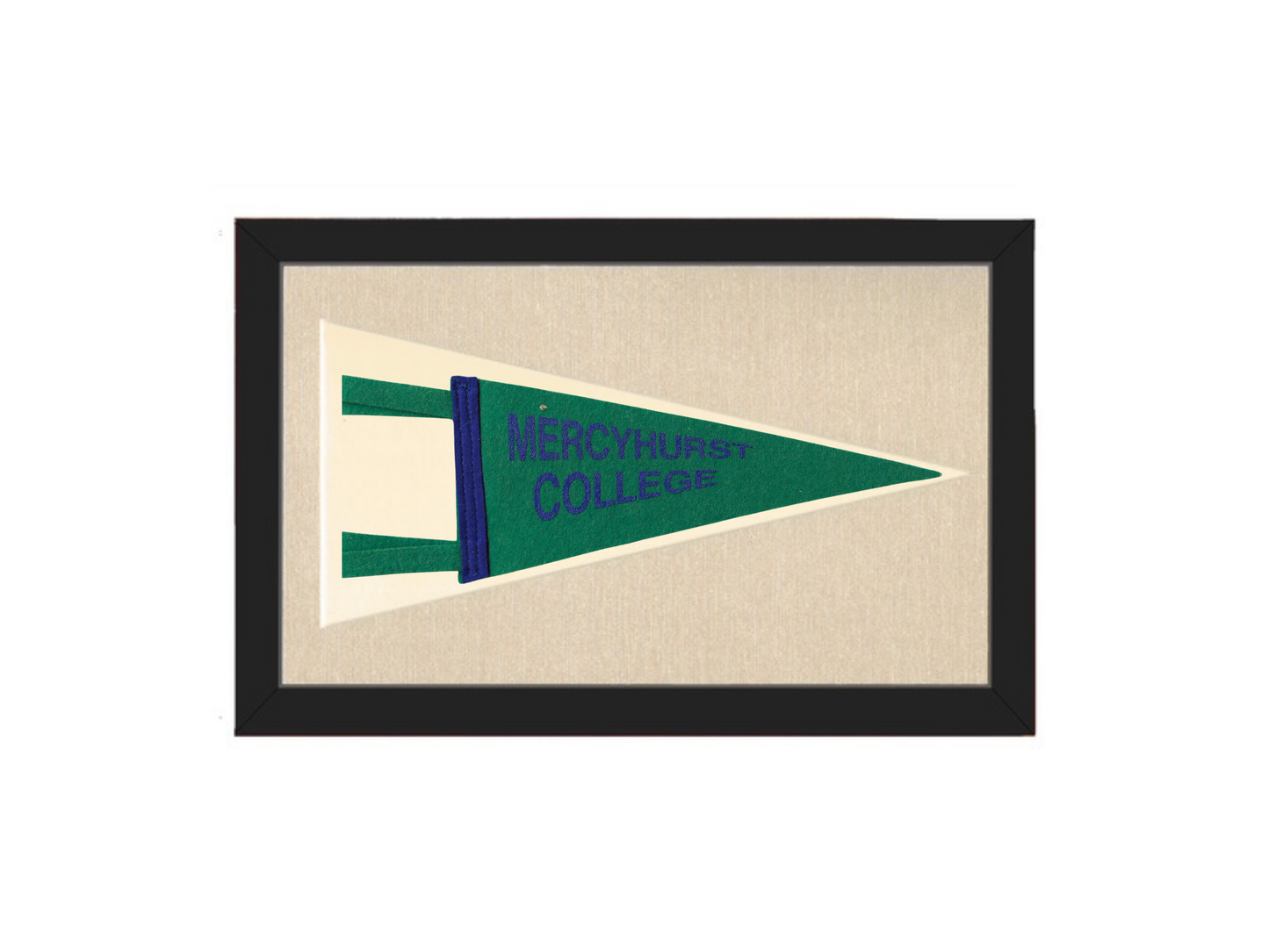 Vintage Mercyhurst College Pennant