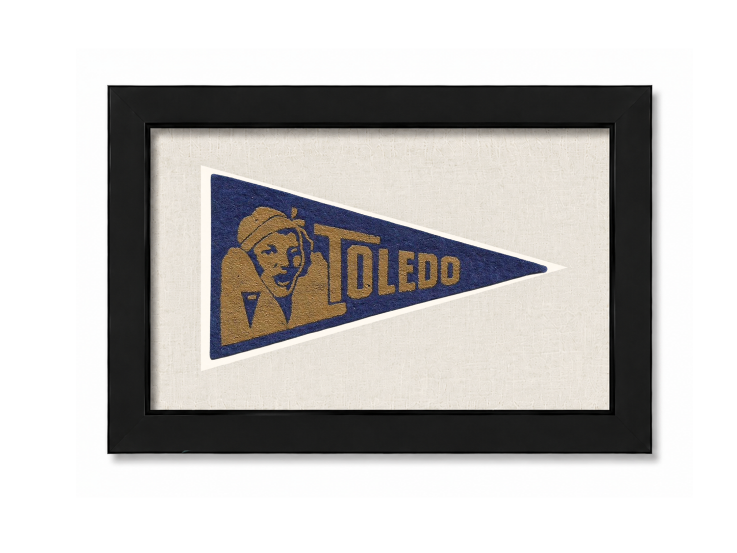 Vintage University of Toledo Pennant