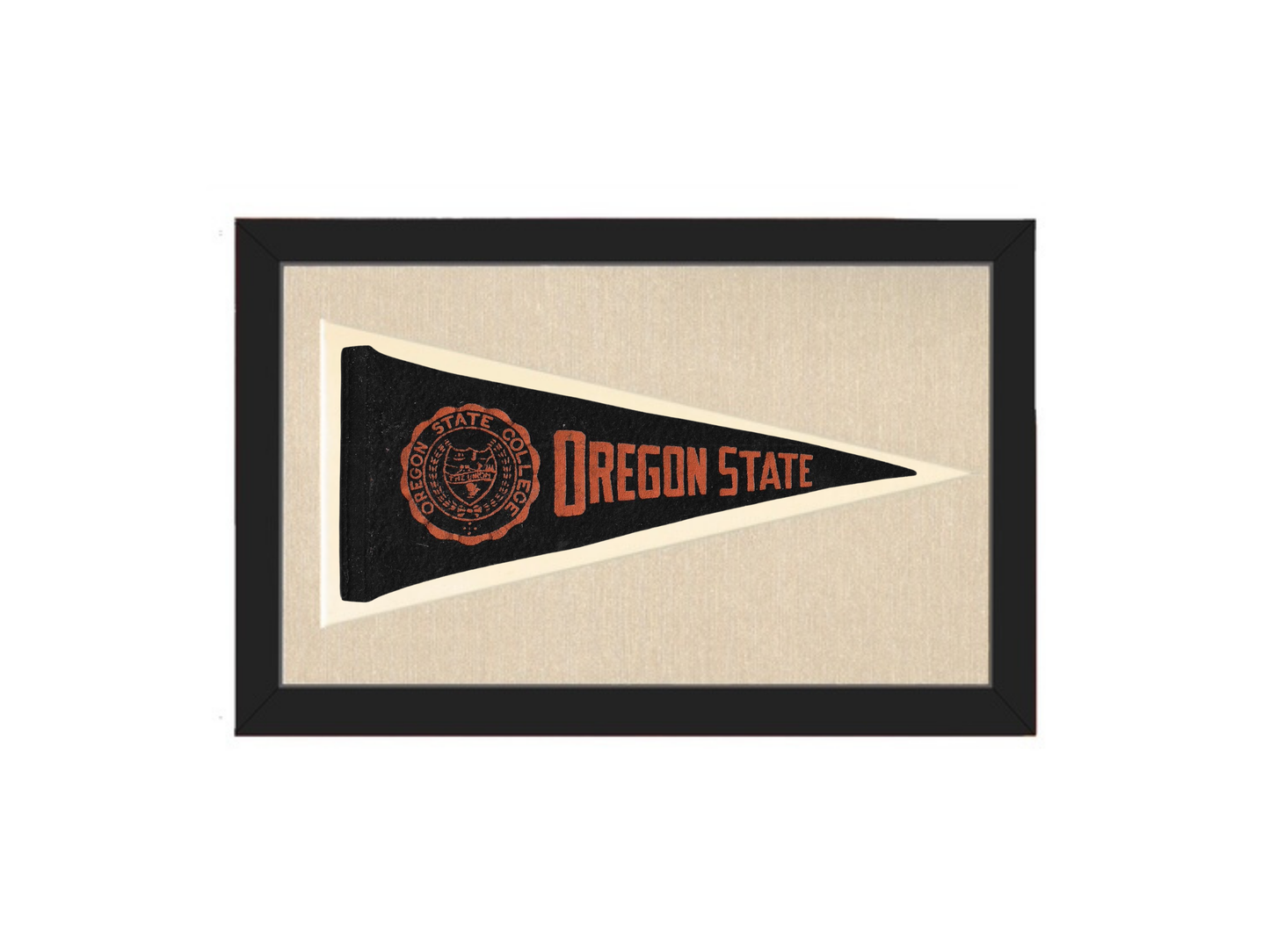 Vintage Oregon State Pennant