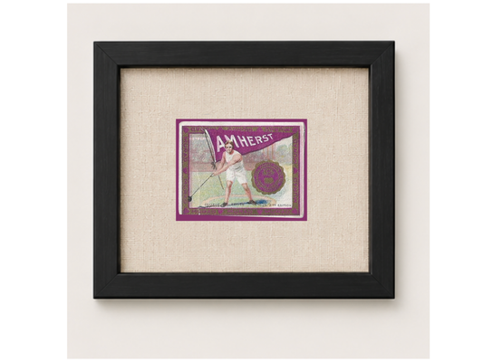Vintage Amherst College Tobacco Card
