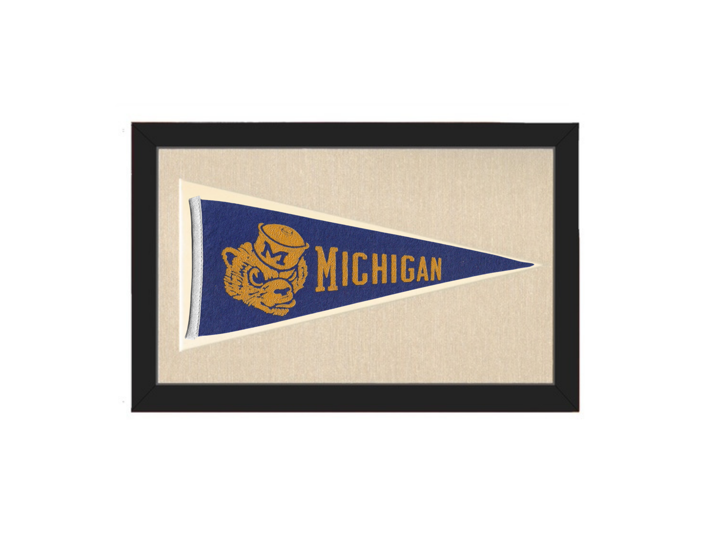 Vintage University of Michigan Pennant