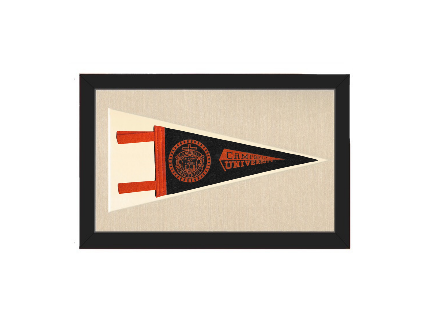 Vintage Campbell University Pennant