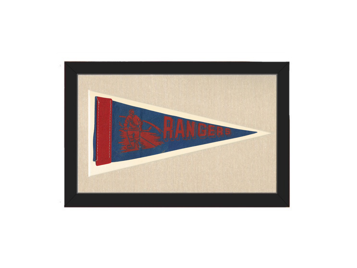 Vintage NY Rangers Pennant