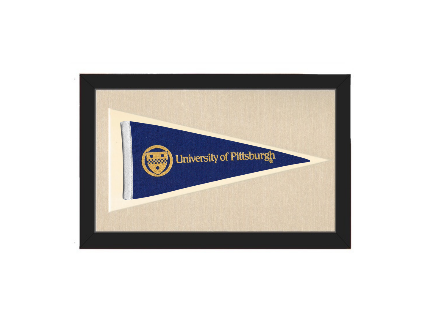 Vintage University of Pittsburgh Pennant