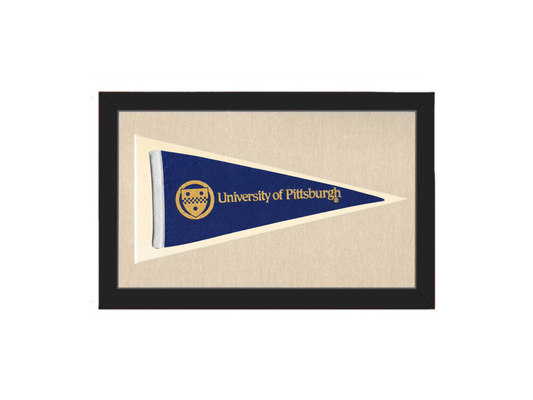 Vintage University of Pittsburgh Pennant