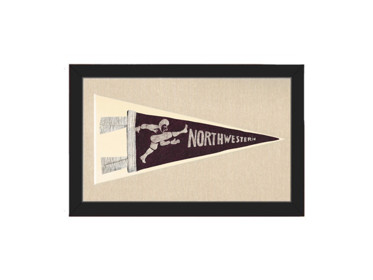 Vintage Northwestern University Pennant