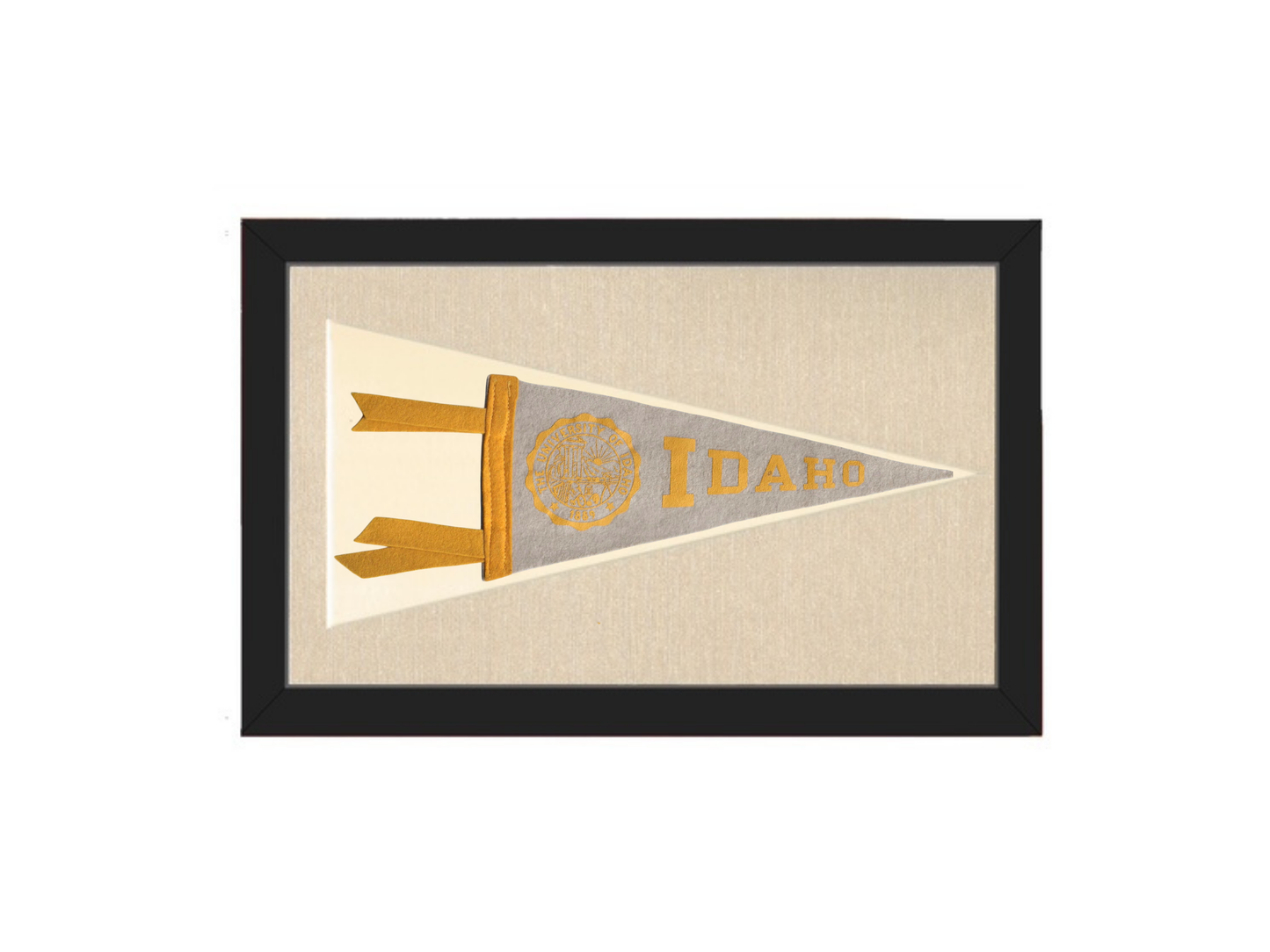 Vintage University of Idaho Pennant