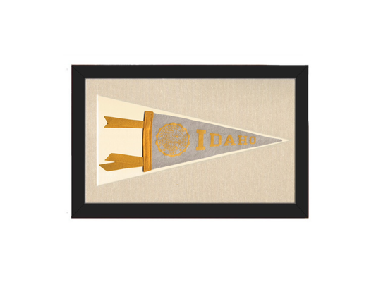 Vintage University of Idaho Pennant