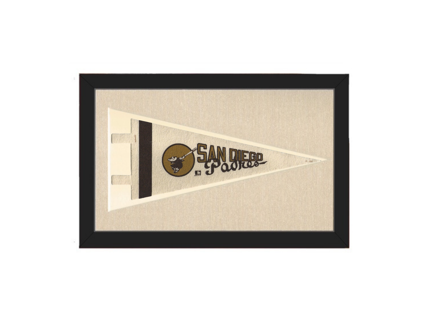 Vintage Padres Pennant