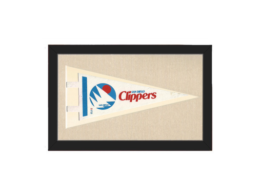 Vintage San Diego Clippers Pennant