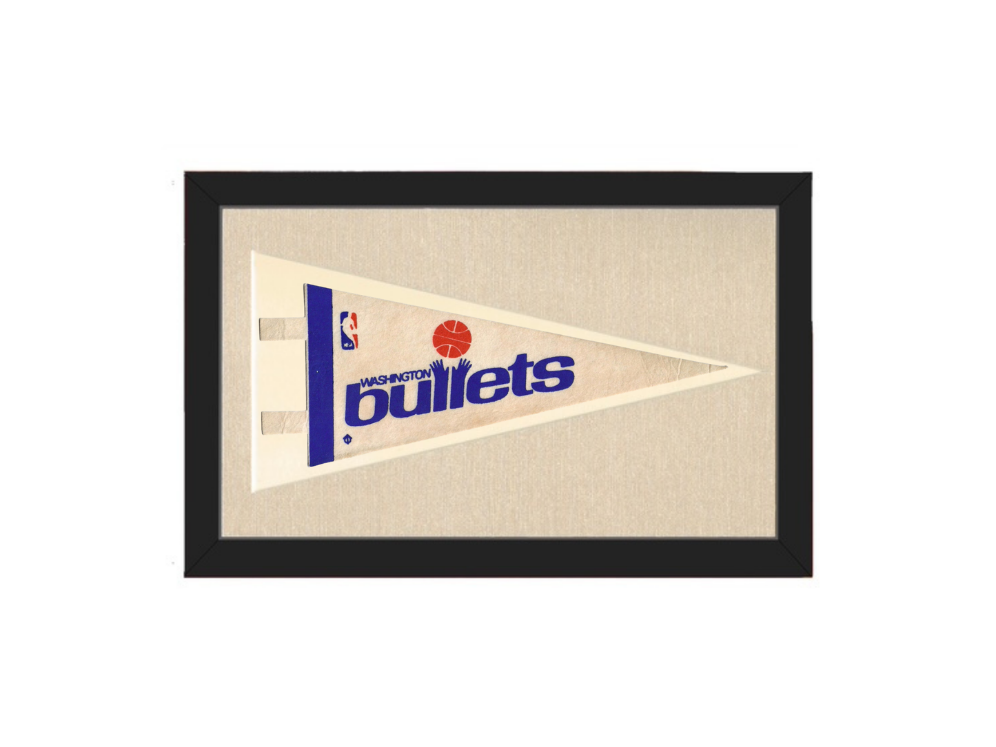 Vintage Washington Bullets Pennant