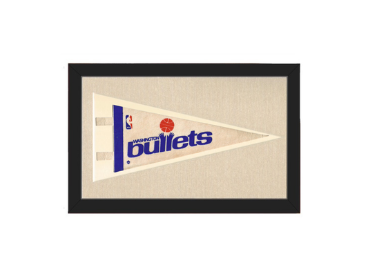 Vintage Washington Bullets Pennant
