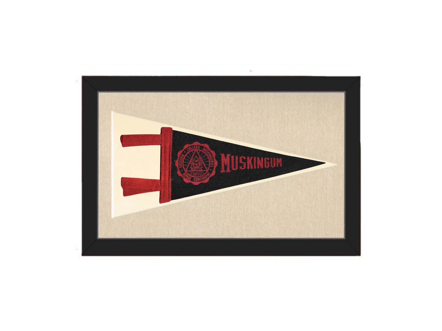Vintage Muskingum Pennant