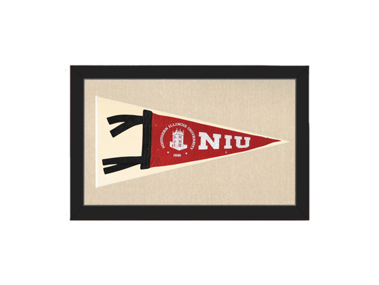 Vintage NIU Pennant