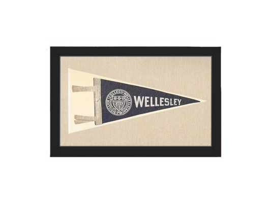 Vintage Wellesley Pennant