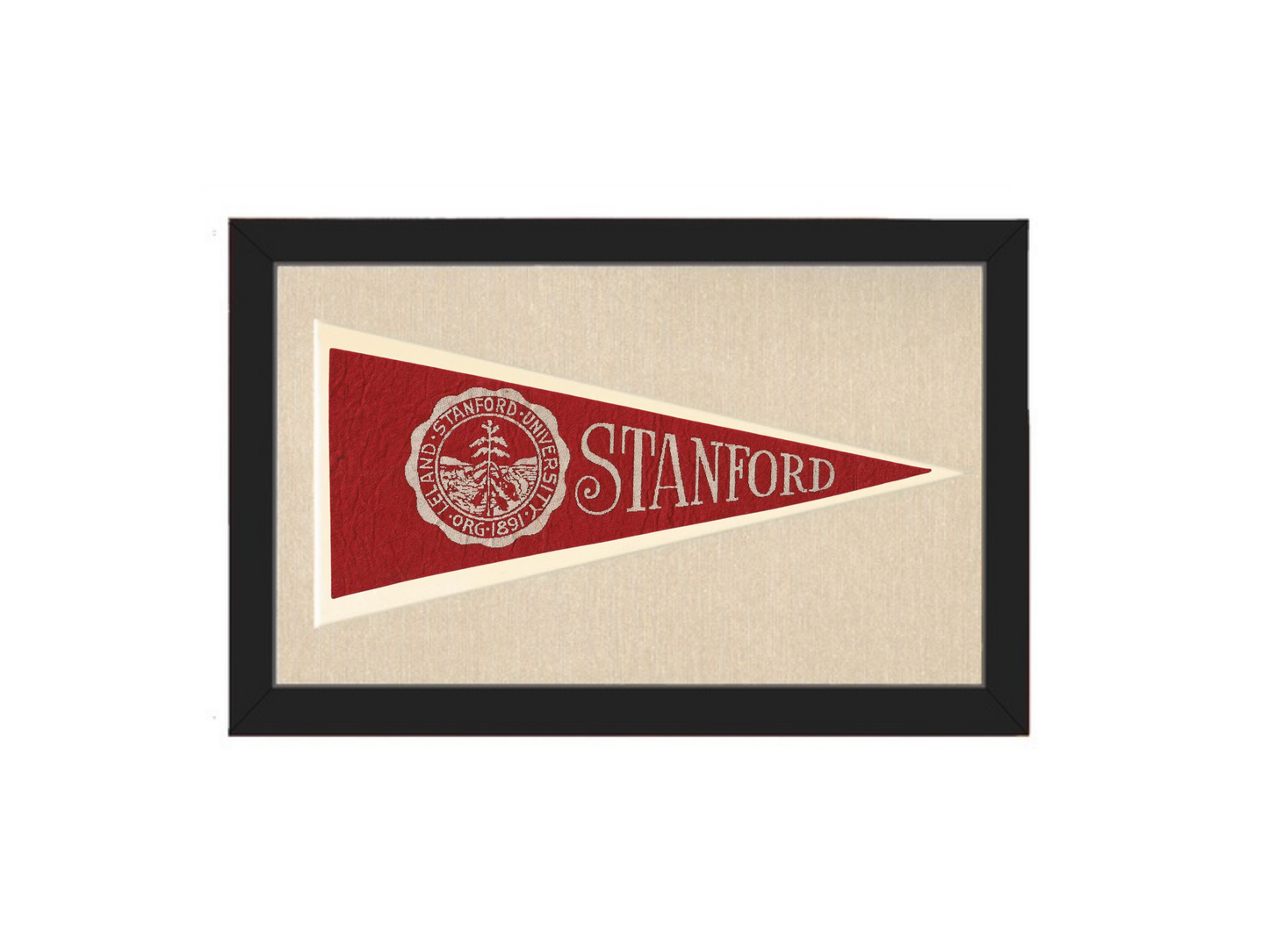 Vintage Stanford University Pennant