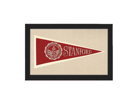 Vintage Stanford University Pennant