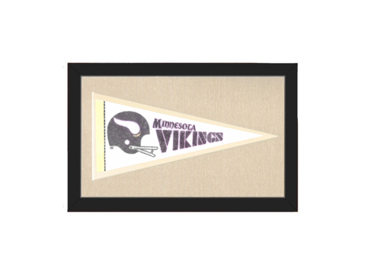 Vintage Minnesota Vikings Pennant