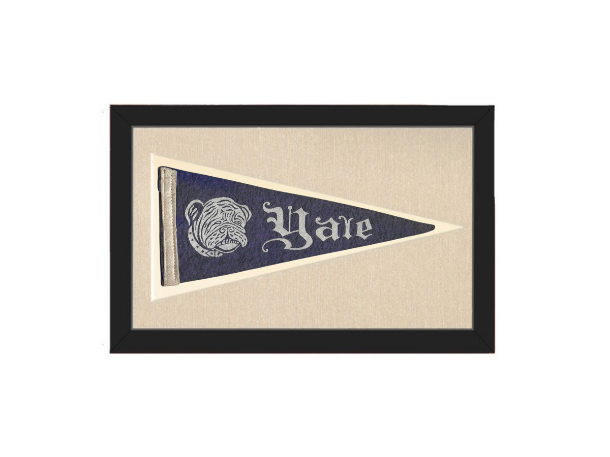 Vintage Yale University Pennant