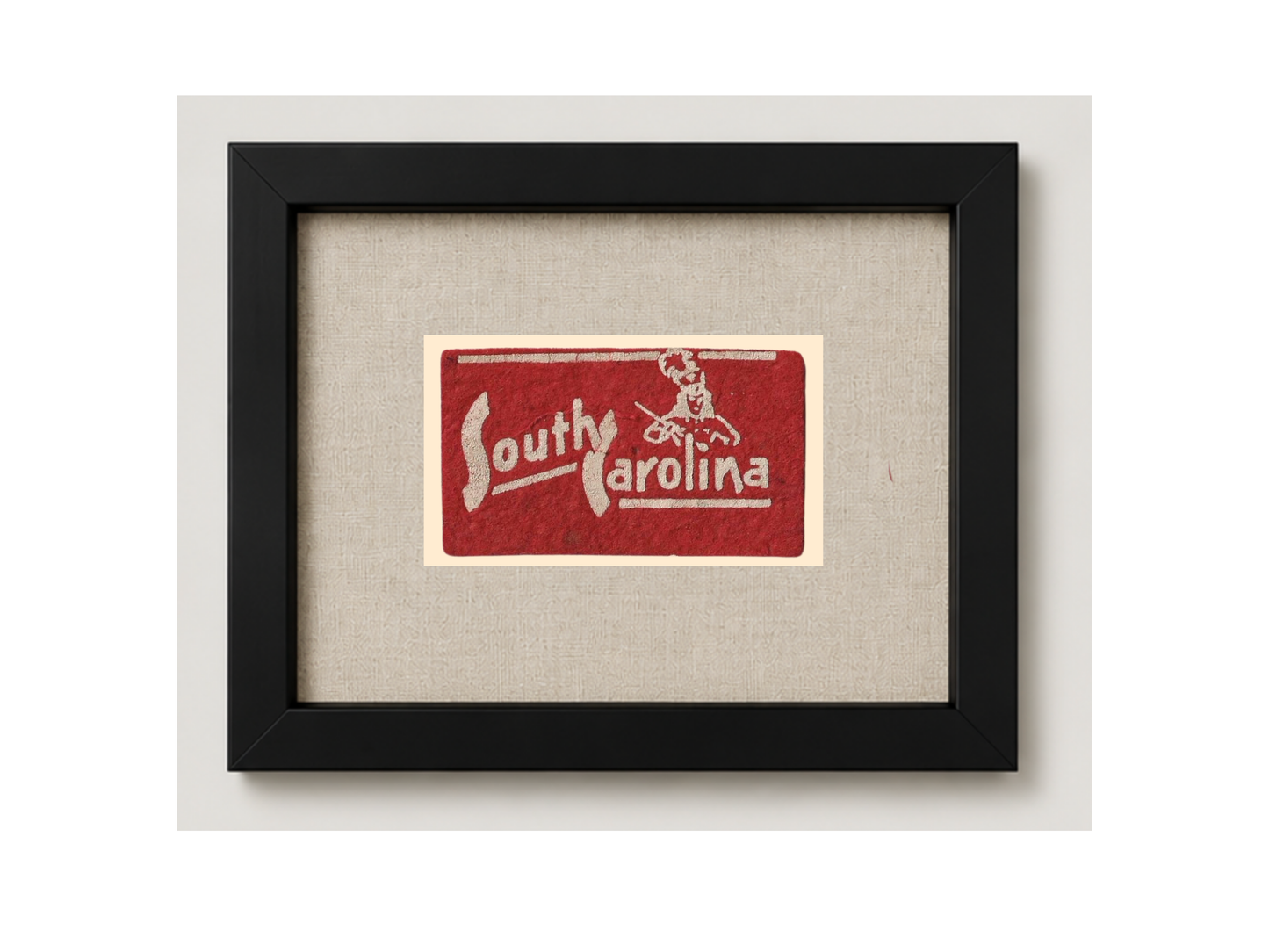 Vintage University of Southern Carolina Candy Felt Pennant