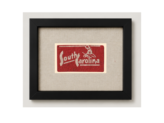 Vintage University of Southern Carolina Candy Felt Pennant