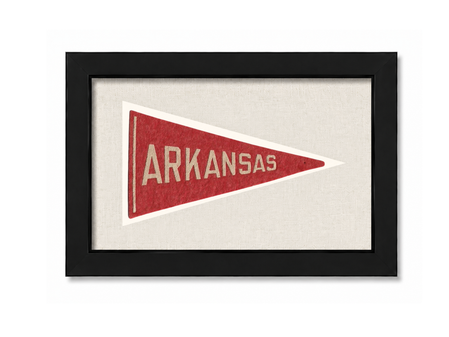 Vintage Arkansas Pennant