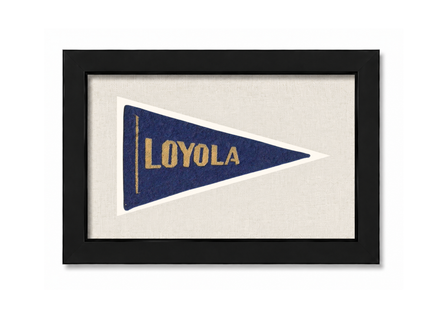 Vintage Loyola Marymount University (LMU) Pennant