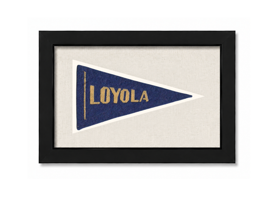 Vintage Loyola Marymount University (LMU) Pennant