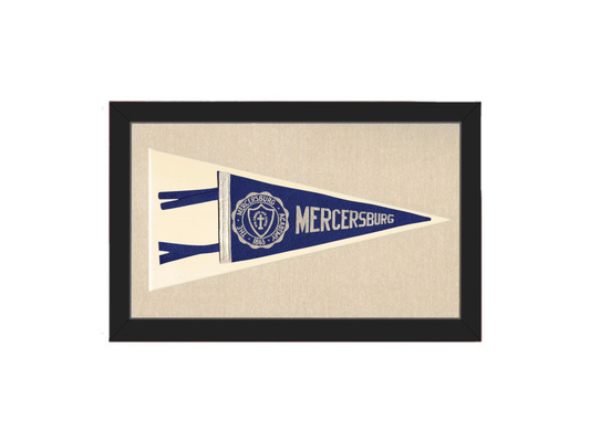 Vintage Mercersburg College Pennant