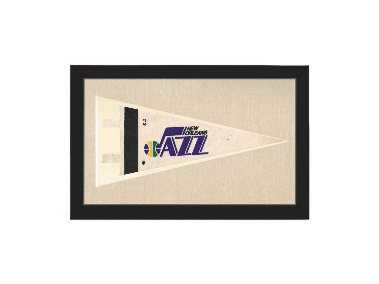 Vintage New Orleans Jazz Pennant