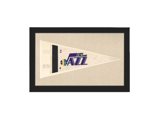 Vintage New Orleans Jazz Pennant