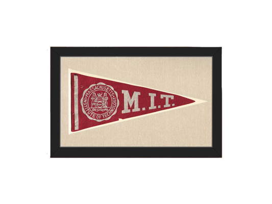 Vintage Massachusetts Institute of Technology Pennant