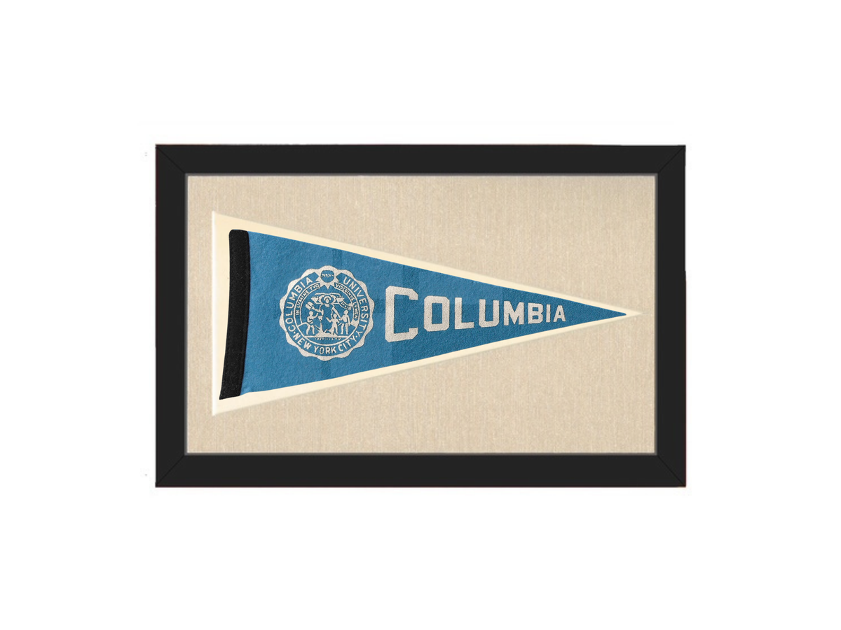 Vintage Columbia University Pennant