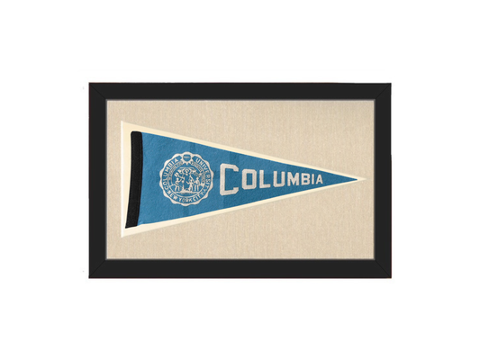 Vintage Columbia University Pennant