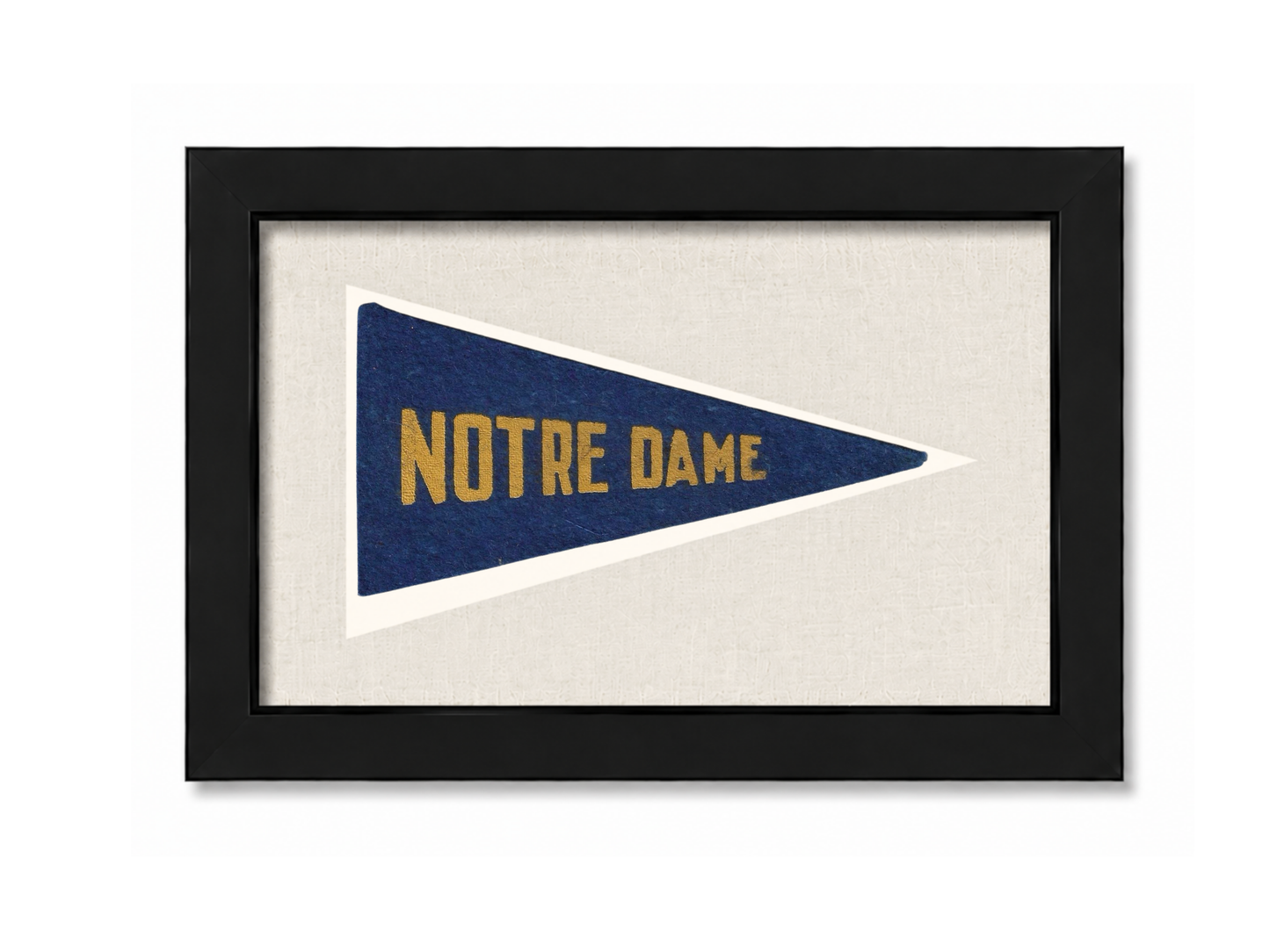 Vintage Notre Dame Pennant