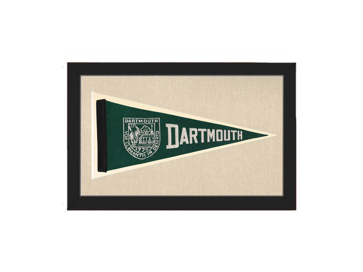 Vintage Dartmouth College Pennant