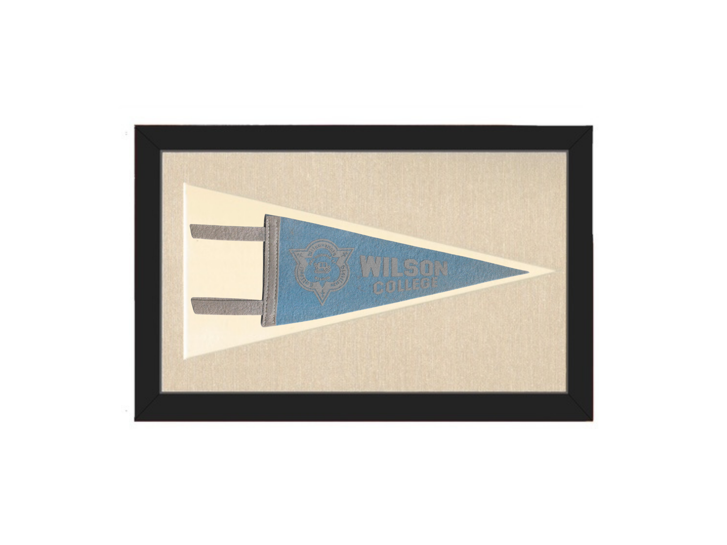 Vintage Wilson College Pennant
