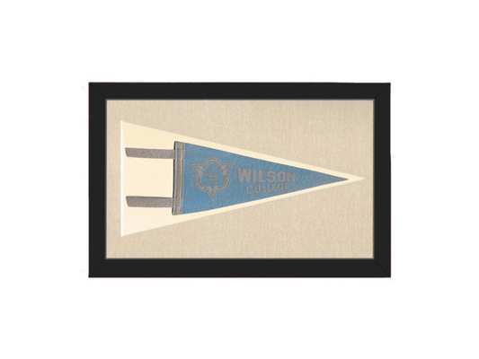 Vintage Wilson College Pennant