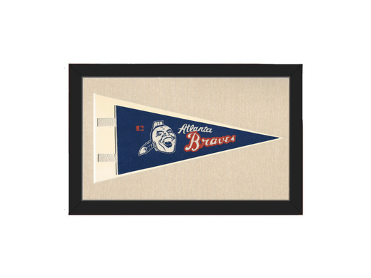 Vintage Atlanta Braves Pennant