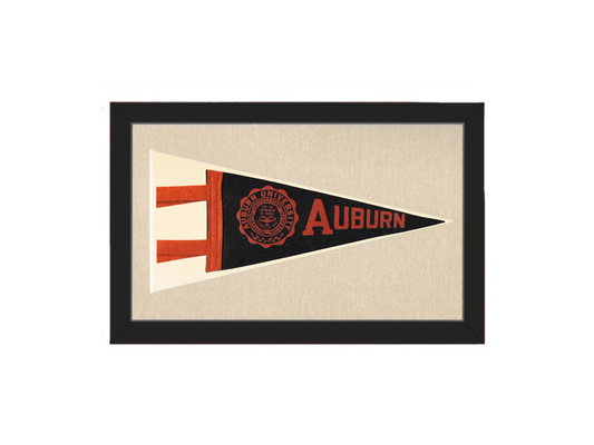 Vintage Auburn University Pennant