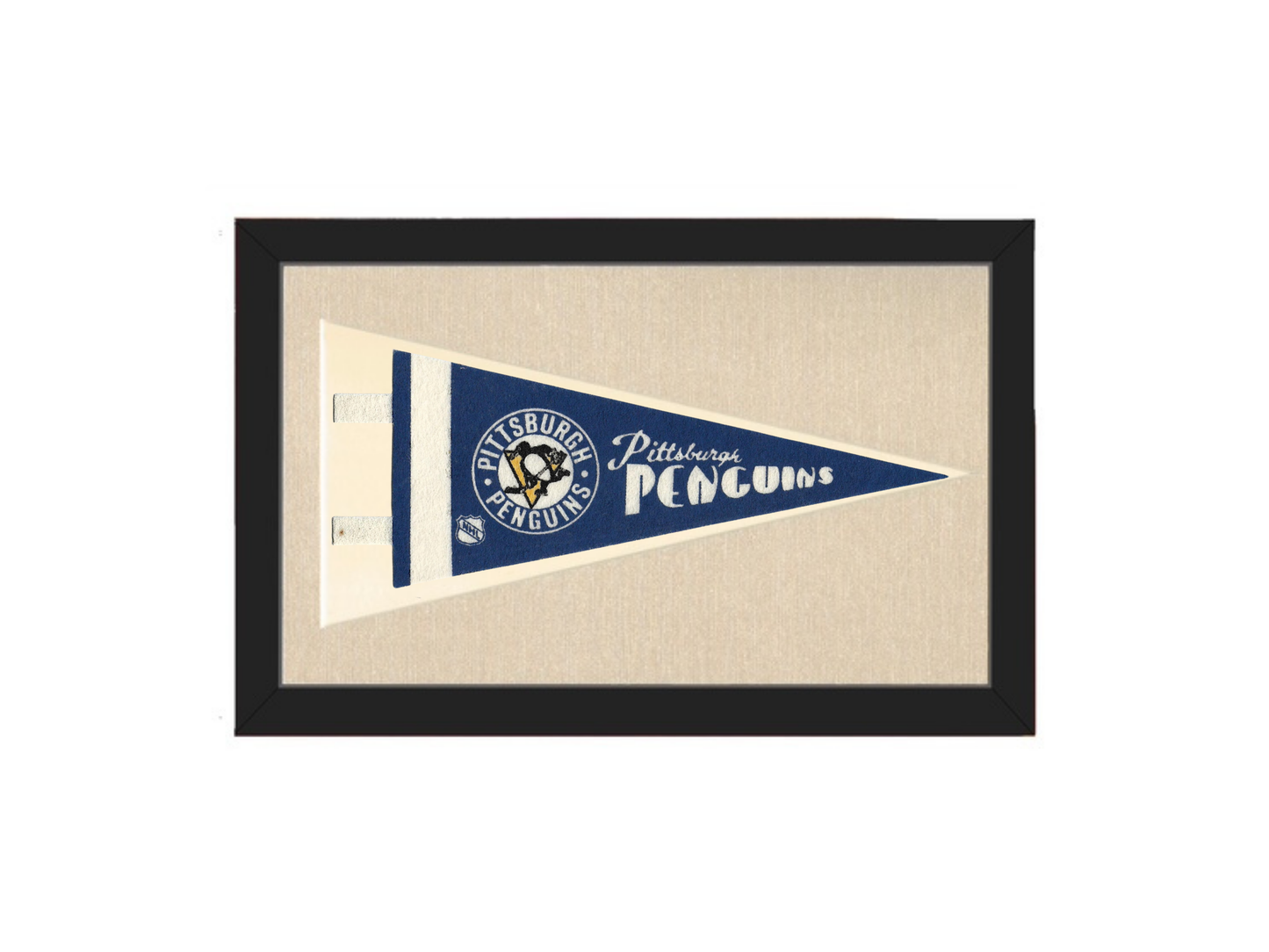 Vintage Pittsburgh Penguins Pennant