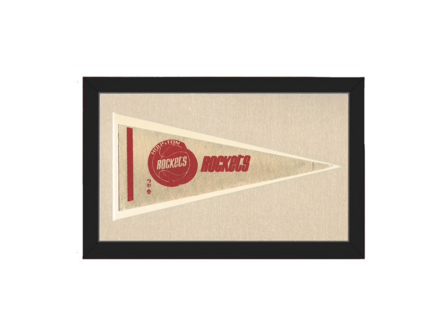 Vintage Houston Rockets Pennant