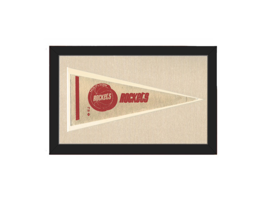 Vintage Houston Rockets Pennant