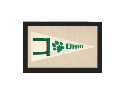 Vintage Ohio University Pennant